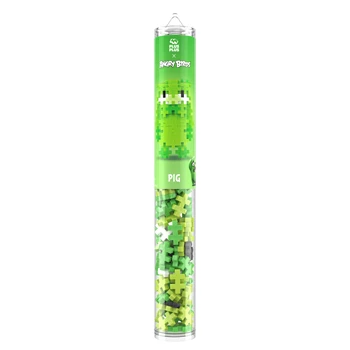PLUS PLUS - Kreativ Bausteine 110 Stück Angry Birds Pig