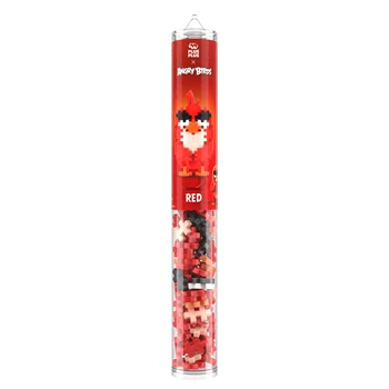 PLUS PLUS - Kreativ Bausteine 110 Stück Angry Birds Red