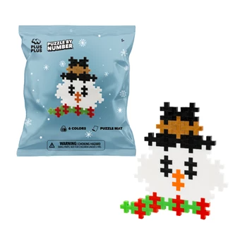 PLUS PLUS - Mini-Bausteine Winterfiguren 40 Teile