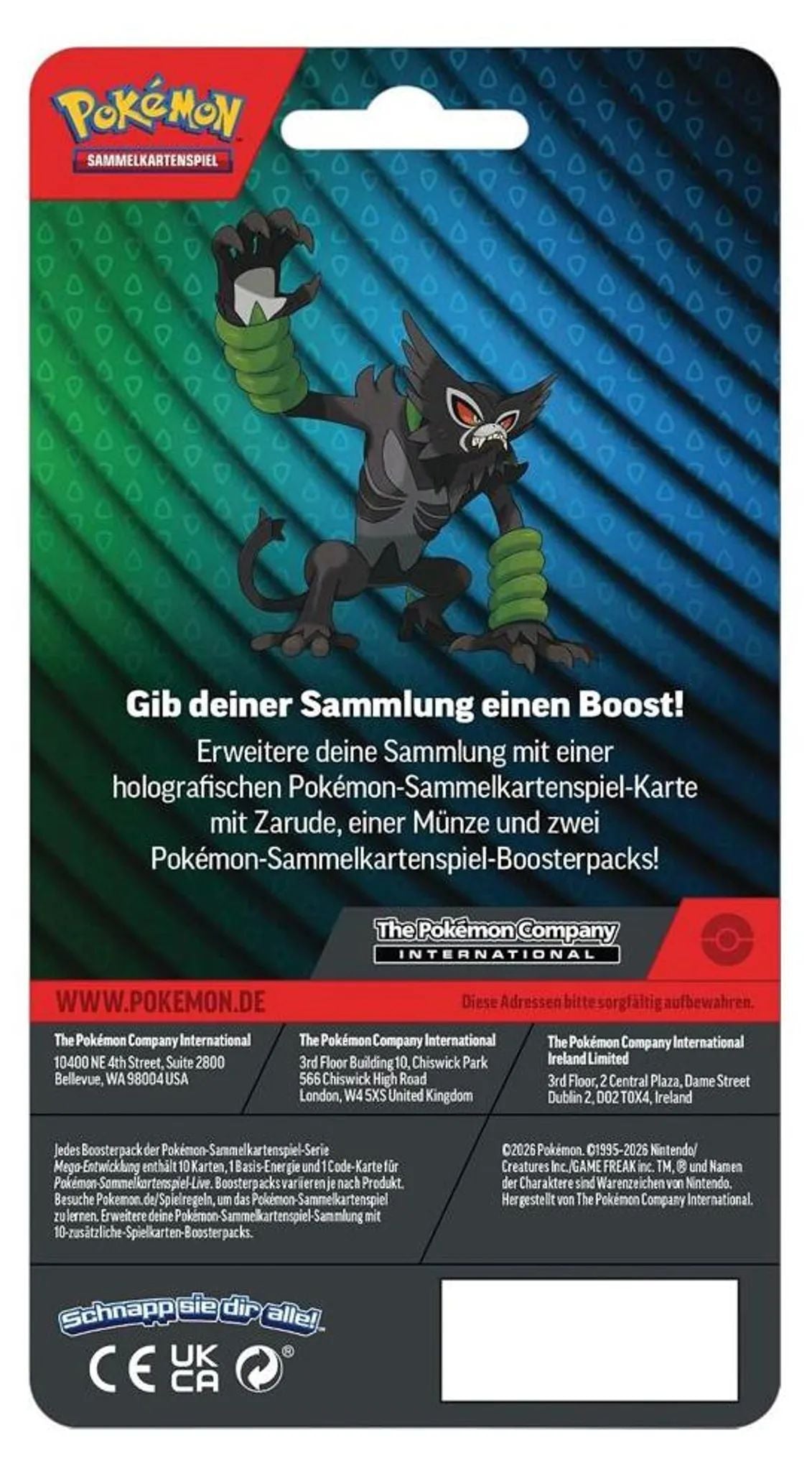 The Pokémon Company - Sammelkarten 2-Pack Blister