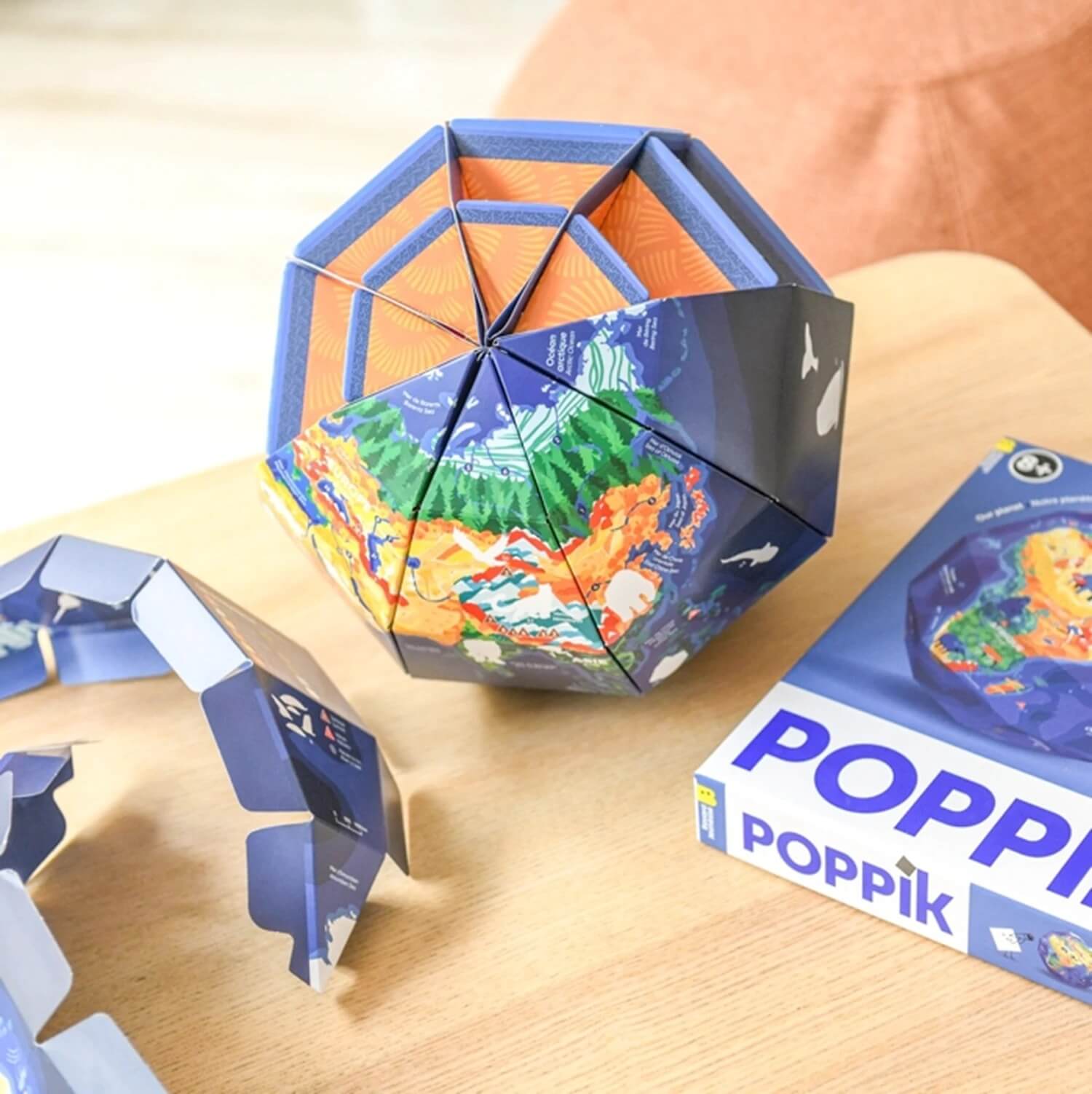 Poppik - Mein Bastel-Globus: Unser Planet
