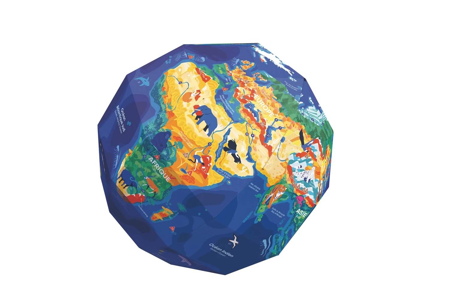 Poppik - Mein Bastel-Globus: Unser Planet