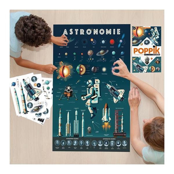 Poppik - Stickerposter Astronomie