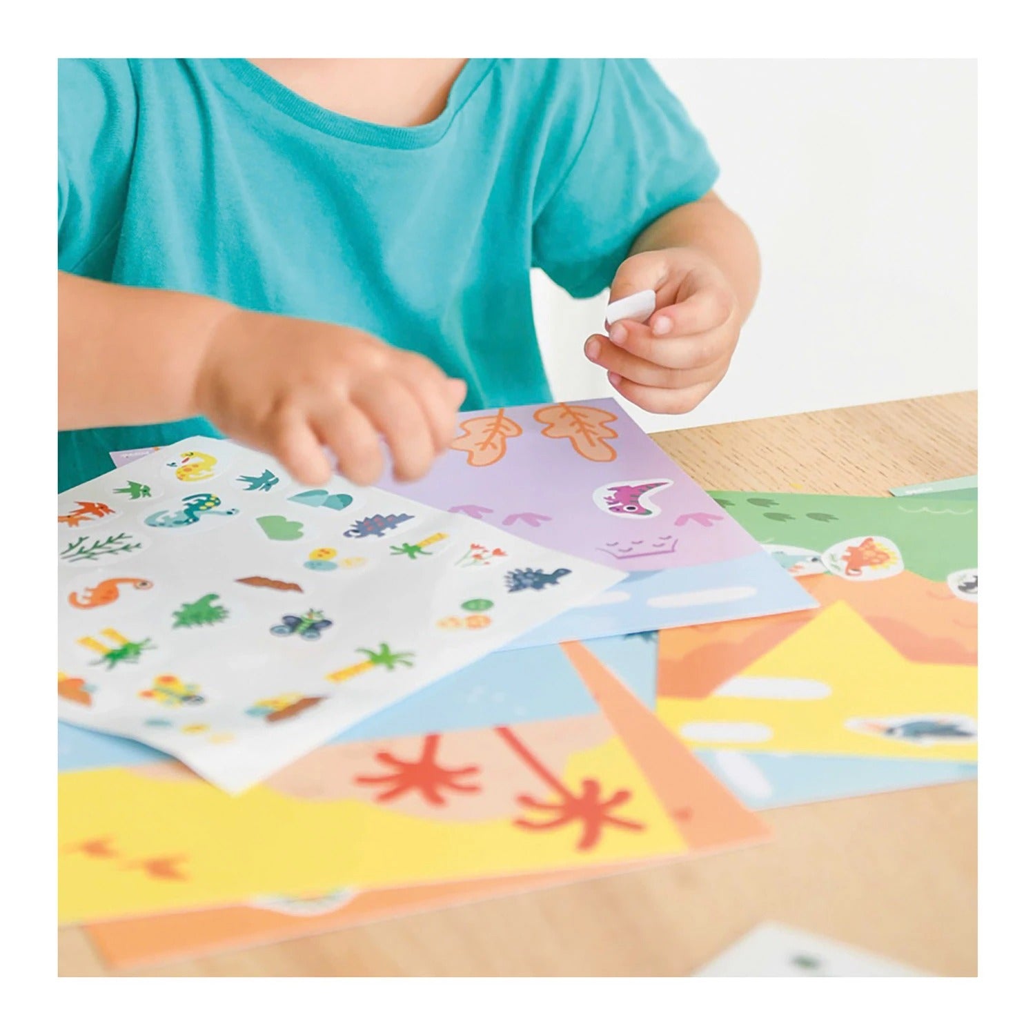Poppik - Stickerkarten Dino
