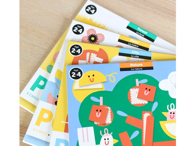 Poppik - Stickerkarten Natur
