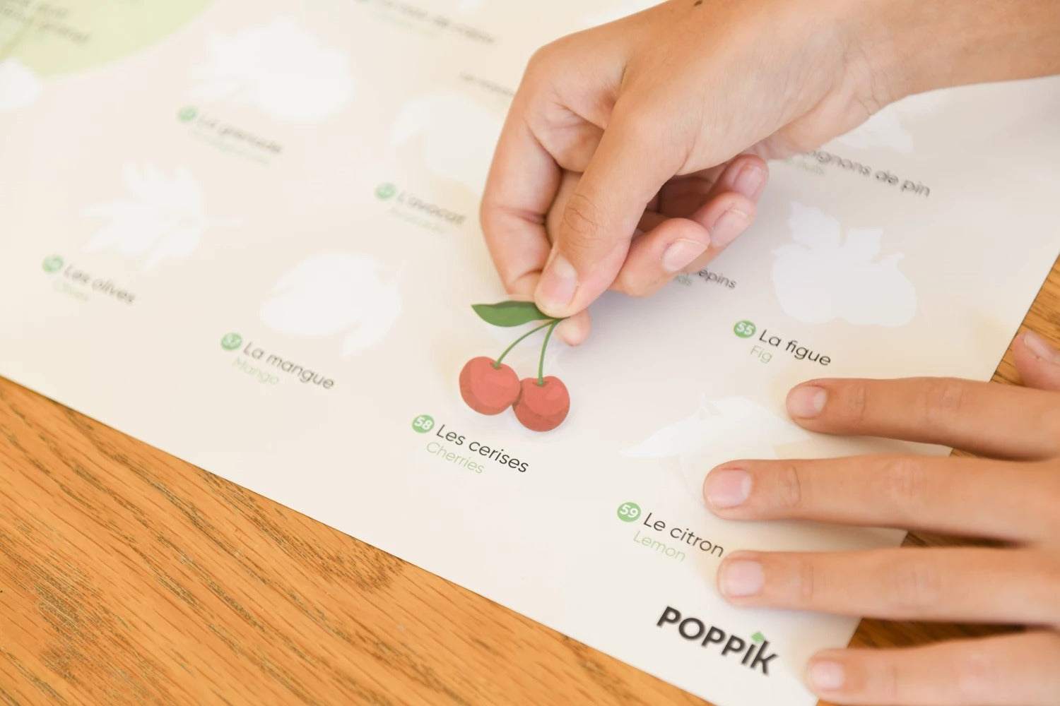 Poppik - Stickerposter Bäume