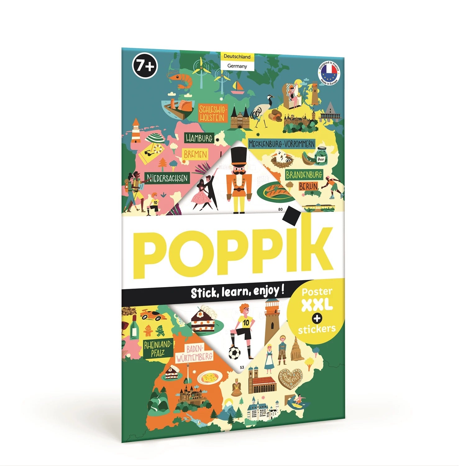 Poppik - Stickerposter Deutschland