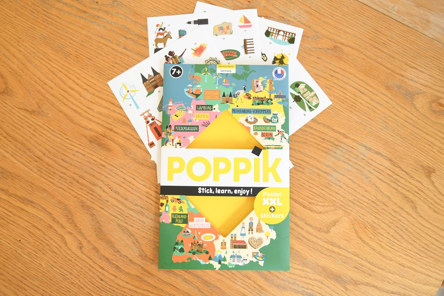 Poppik - Stickerposter Deutschland
