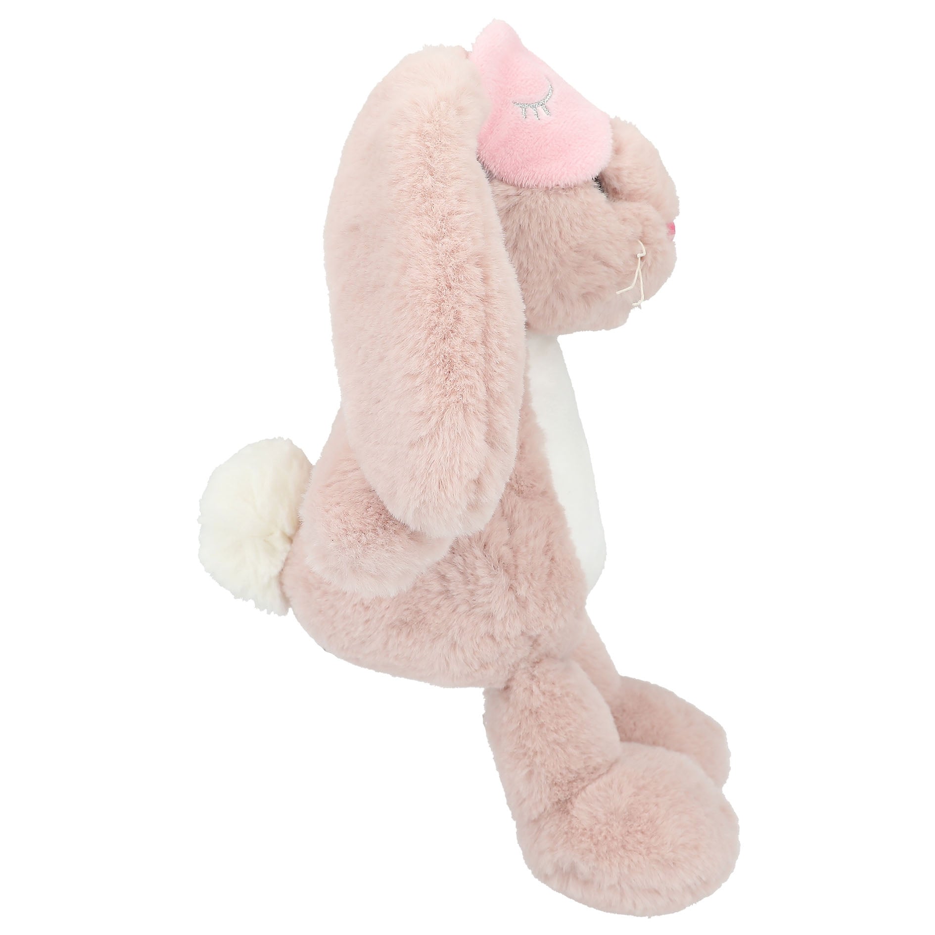 Princess Mimi - Kuscheltier Hase rosa mit Schlafmaske