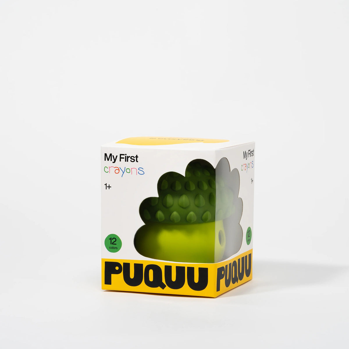 PUQUU - Bienenwachsmalstifte 12 St. in Silikon-Case