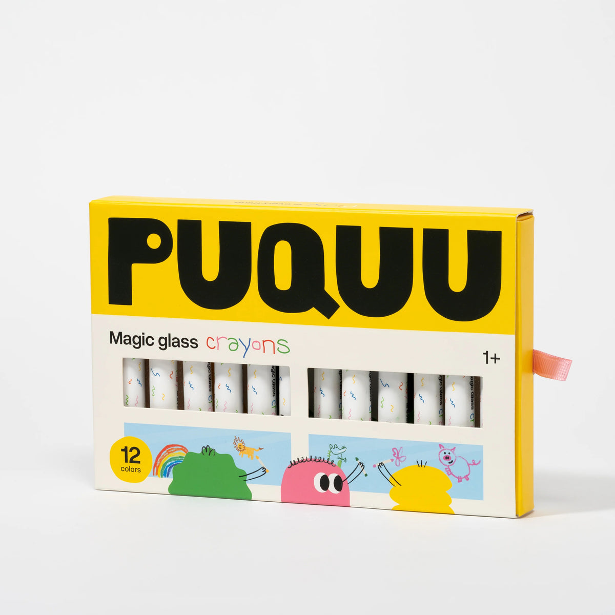 PUQUU - Fenster- & Glasmalkreiden 12 St.