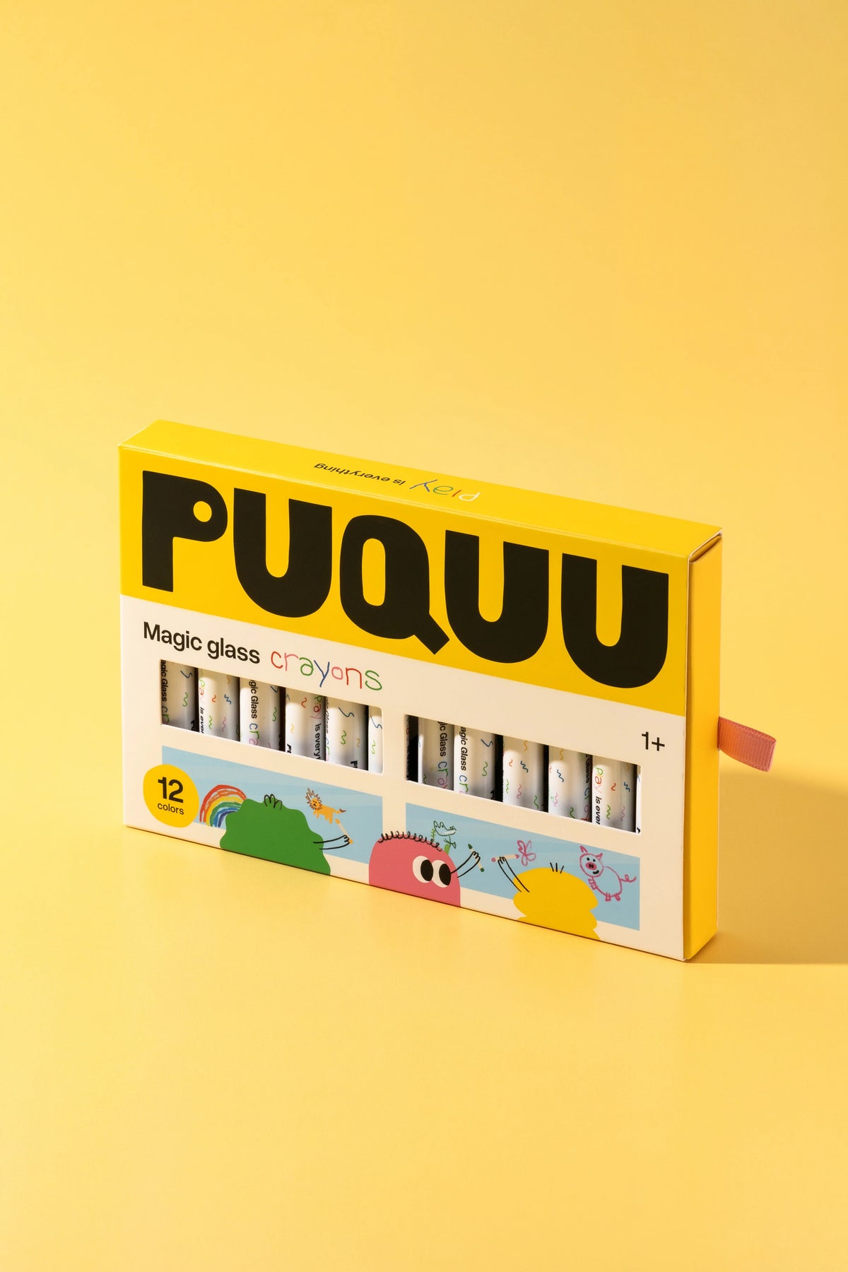 PUQUU - Fenster- & Glasmalkreiden 12 St.