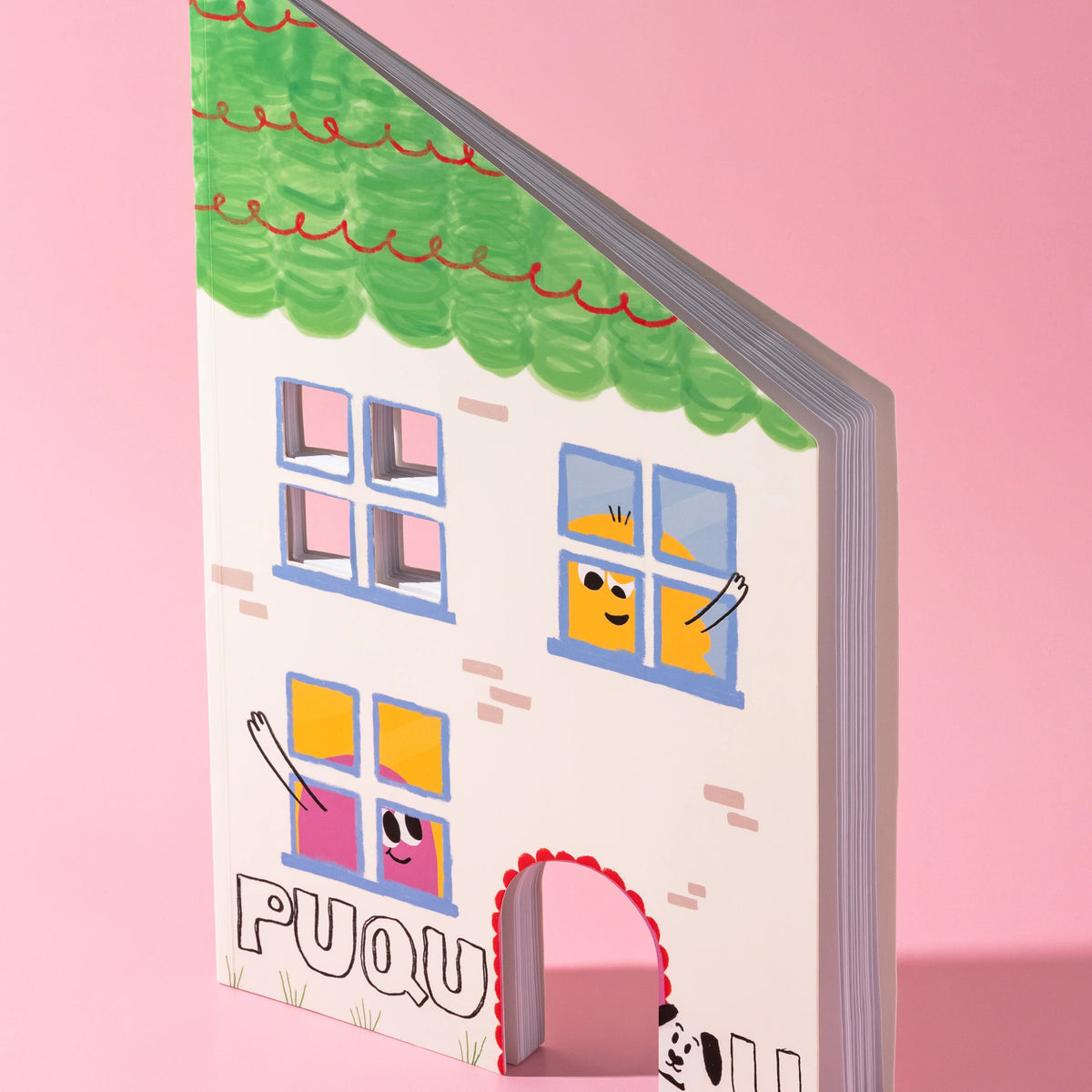 PUQUU - Malbuch in Hausform