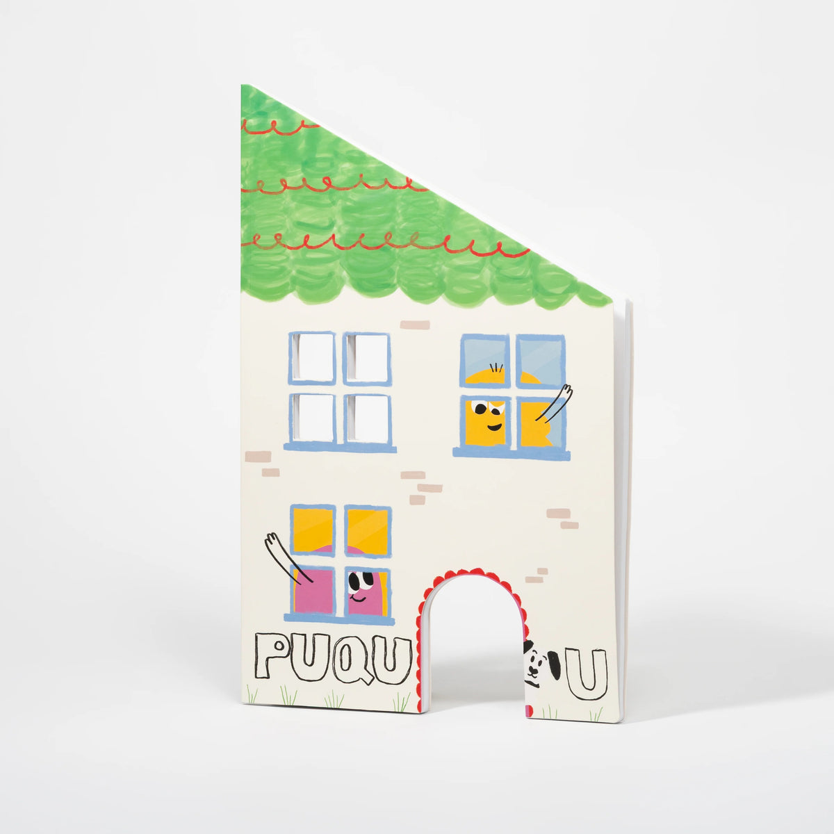 PUQUU - Malbuch in Hausform