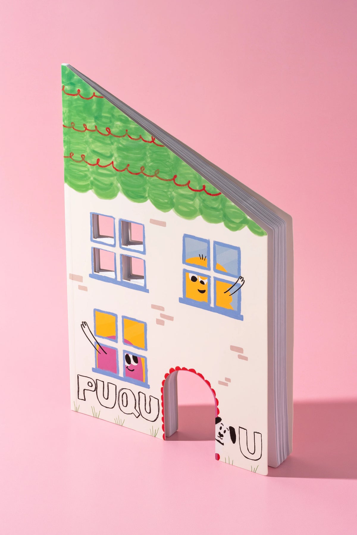 PUQUU - Malbuch in Hausform
