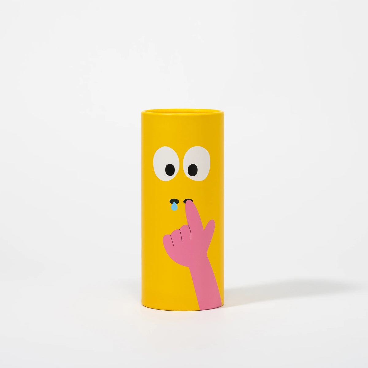 PUQUU - Taschentücher in Design-Tube Gelb