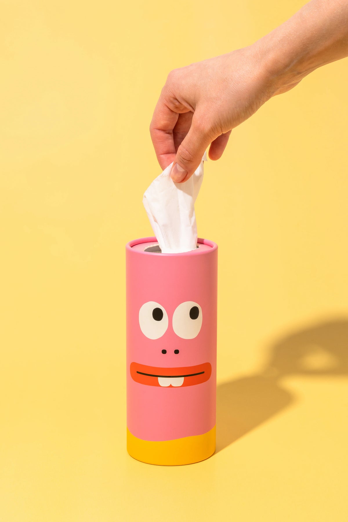 PUQUU - Taschentücher in Design-Tube Pink
