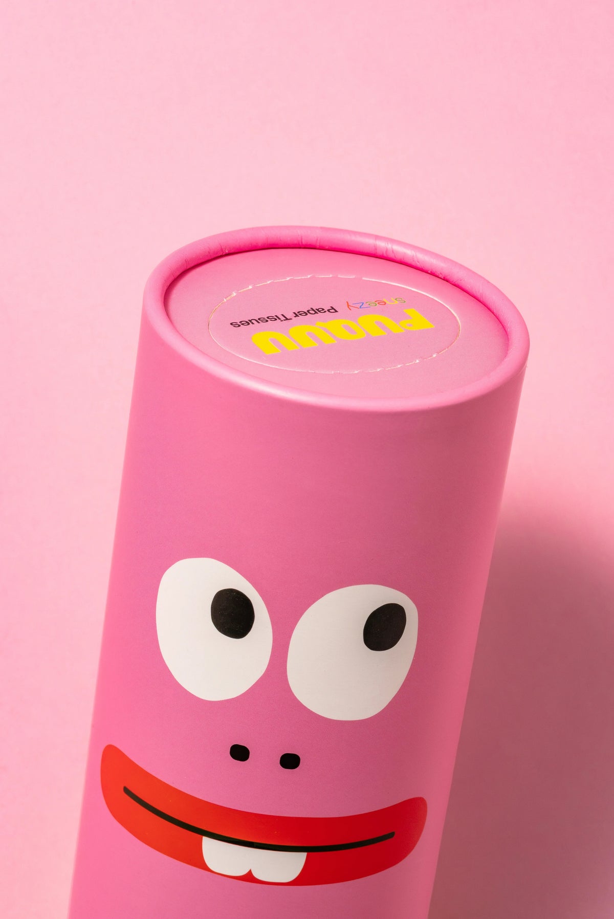 PUQUU - Taschentücher in Design-Tube Pink