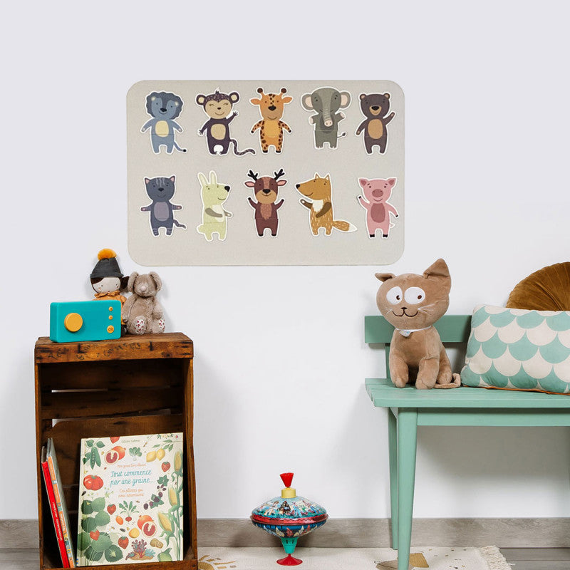 Ferflex - Magnetspiel Puzzle Tiere