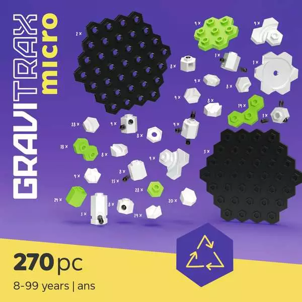 Ravensburger - GraviTrax micro Gravi Green 270-tlg.