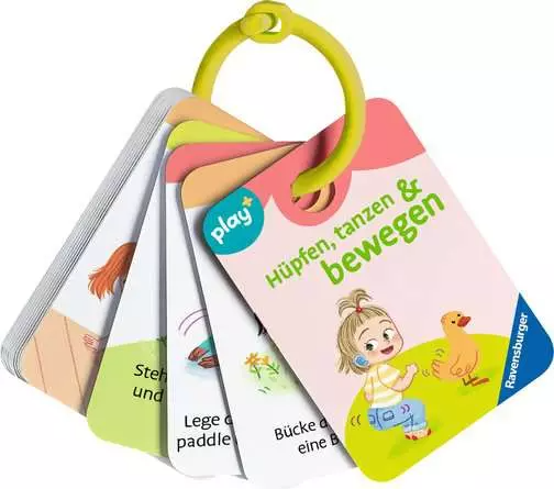 Ravensburger - Play+ Karten: Hüpfen, tanzen & bewegen