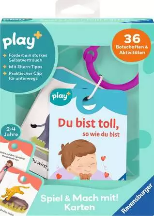 Ravensburger - Play+ Karten: Du bist toll, so wie du bist
