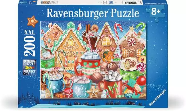 Ravensburger - Puzzle Süße Weihnachten 200 Teile XXL