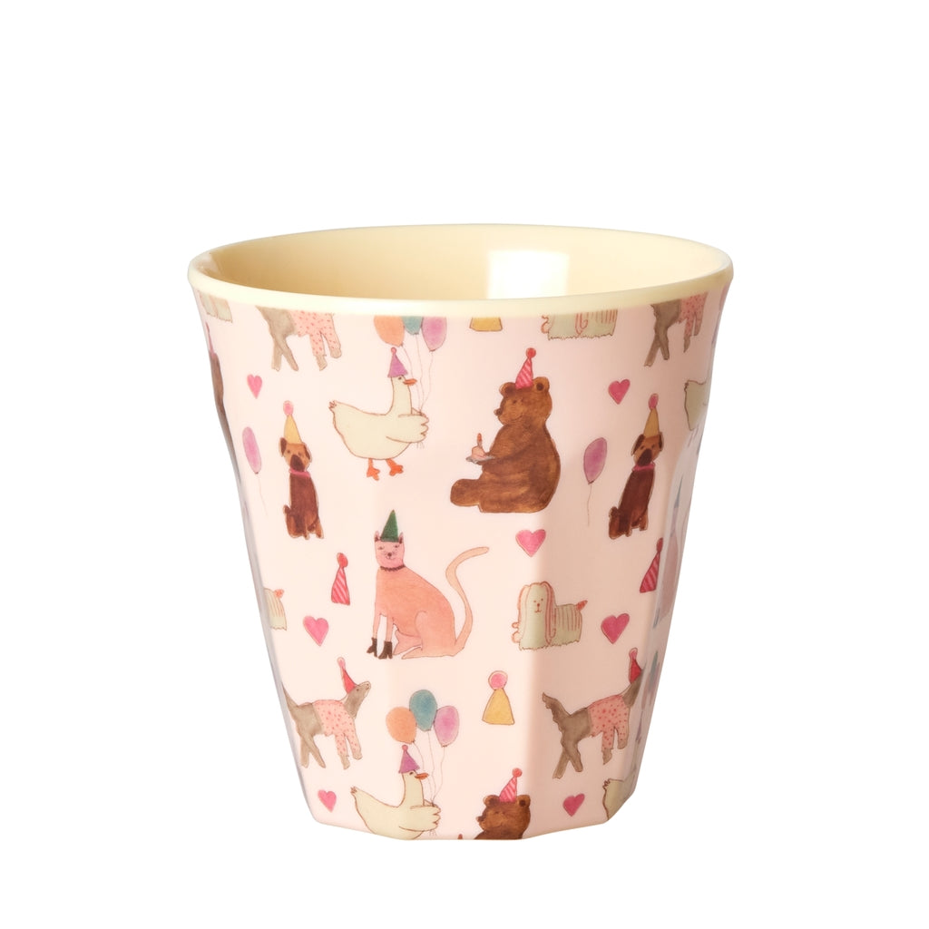 RICE - Becher aus Melamin Party Animals klein