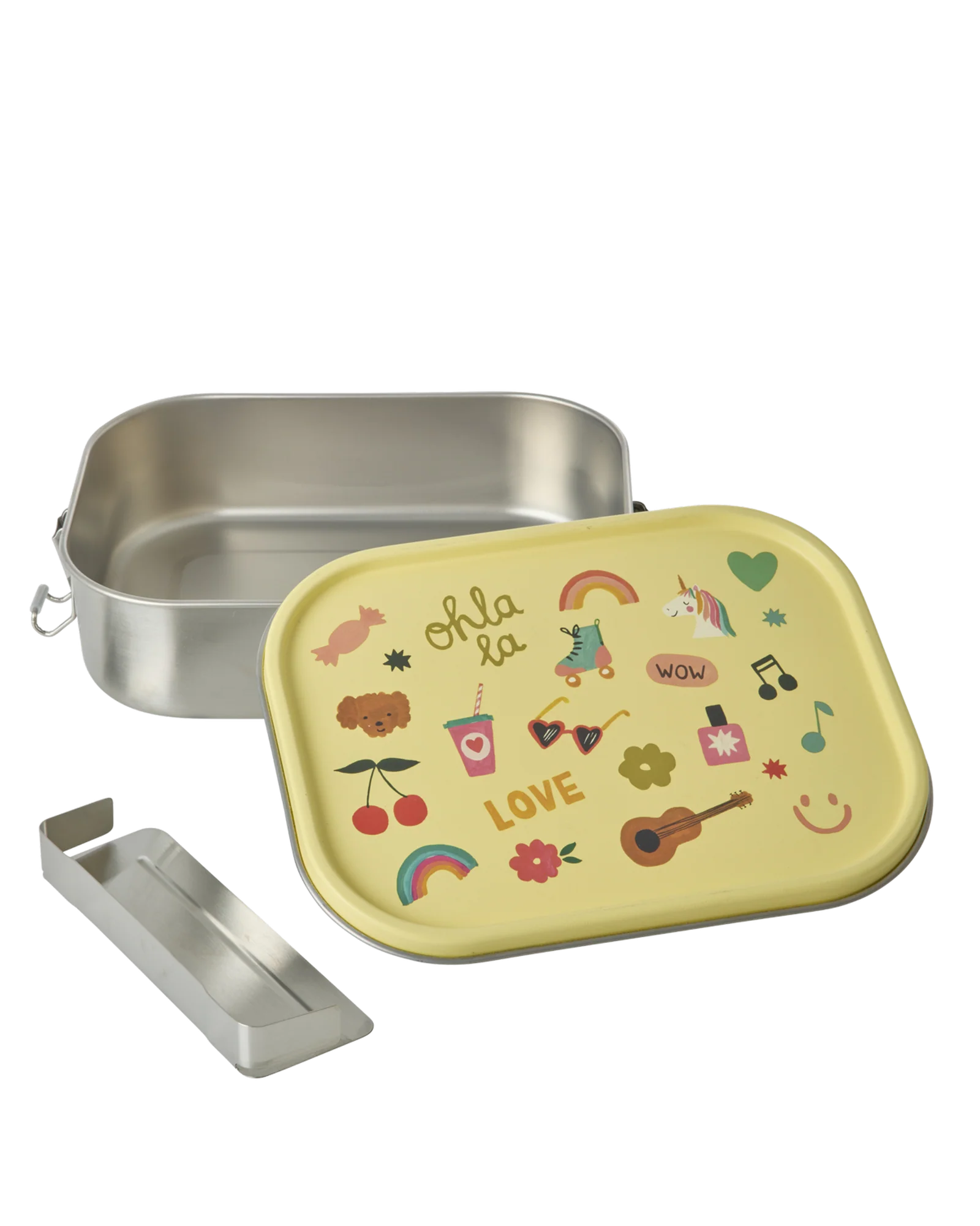 RICE - Lunchbox aus Edelstahl Unicorn Love Print