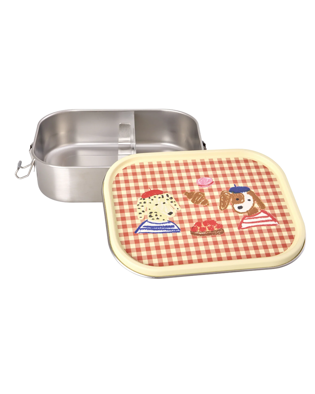 RICE - Lunchbox aus Edelstahl 1400ml Paris Print Rot