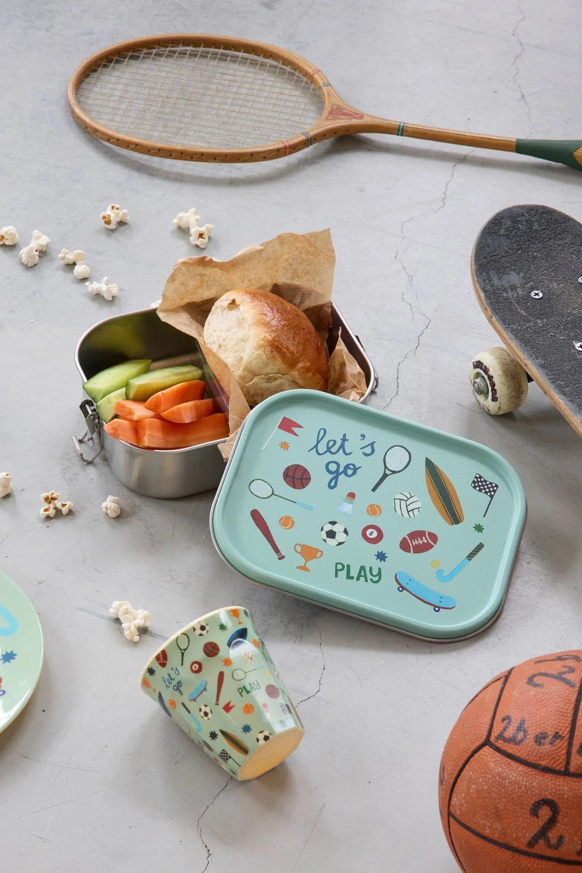 RICE - Lunchbox aus Edelstahl 1400ml Sports Print