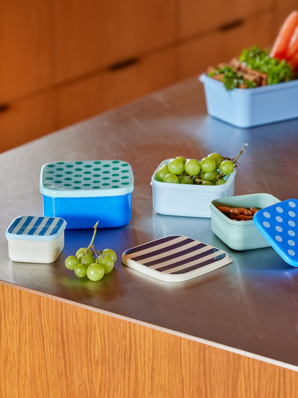 RICE - Lunchboxen Stripes & Dots