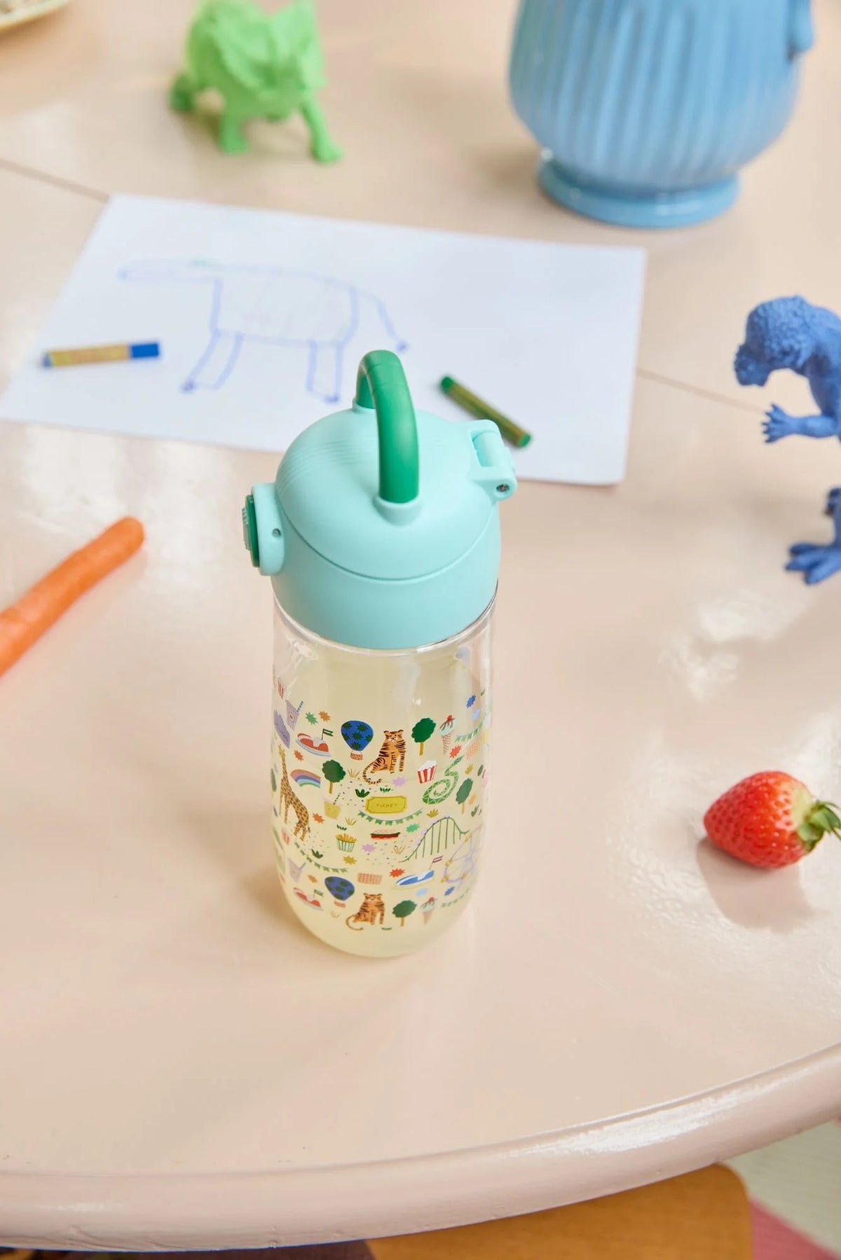 RICE - Trinkflasche 550ml Fun Fair Print
