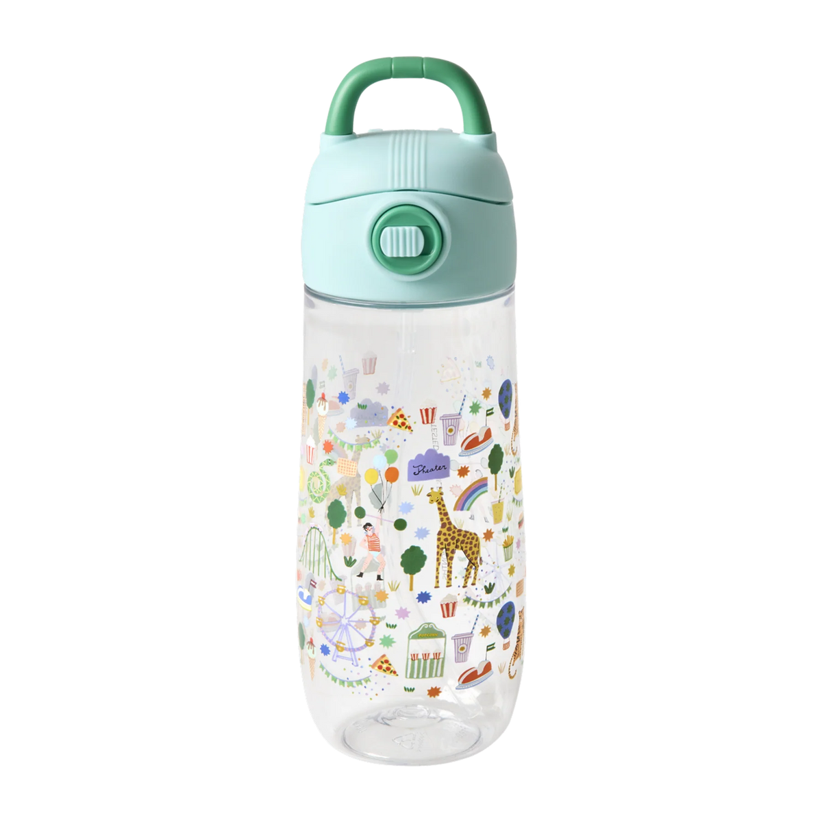 RICE - Trinkflasche 550ml Fun Fair Print