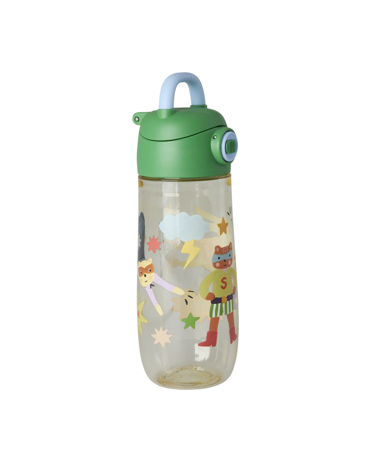 RICE - Trinkflasche 550ml Hero Print Grün