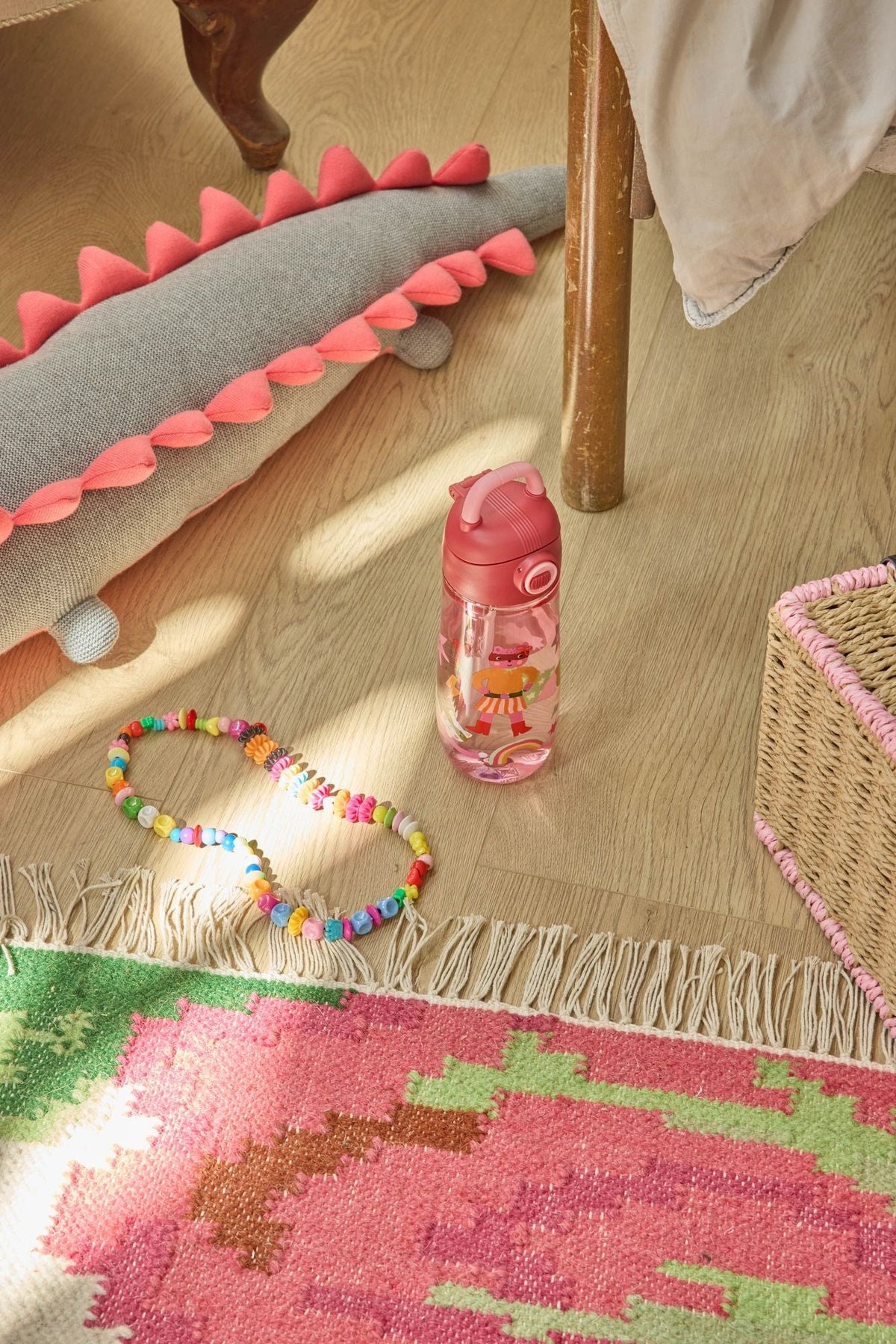 RICE - Trinkflasche 550ml Hero Print Pink