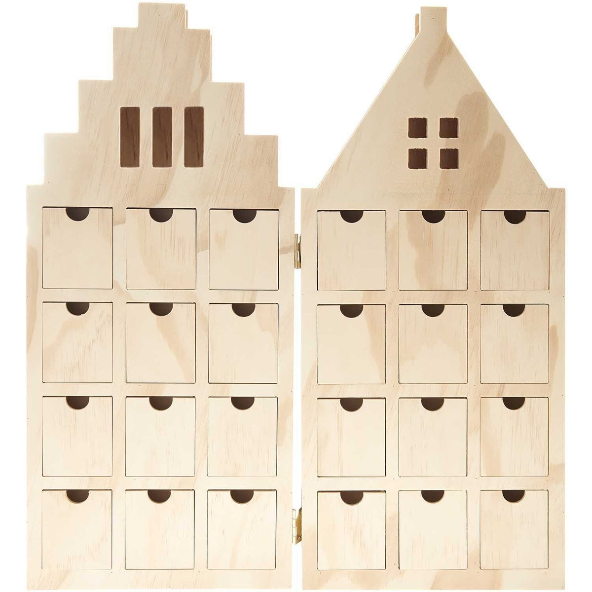 Rico Design - Adventskalender Haus aus Holz