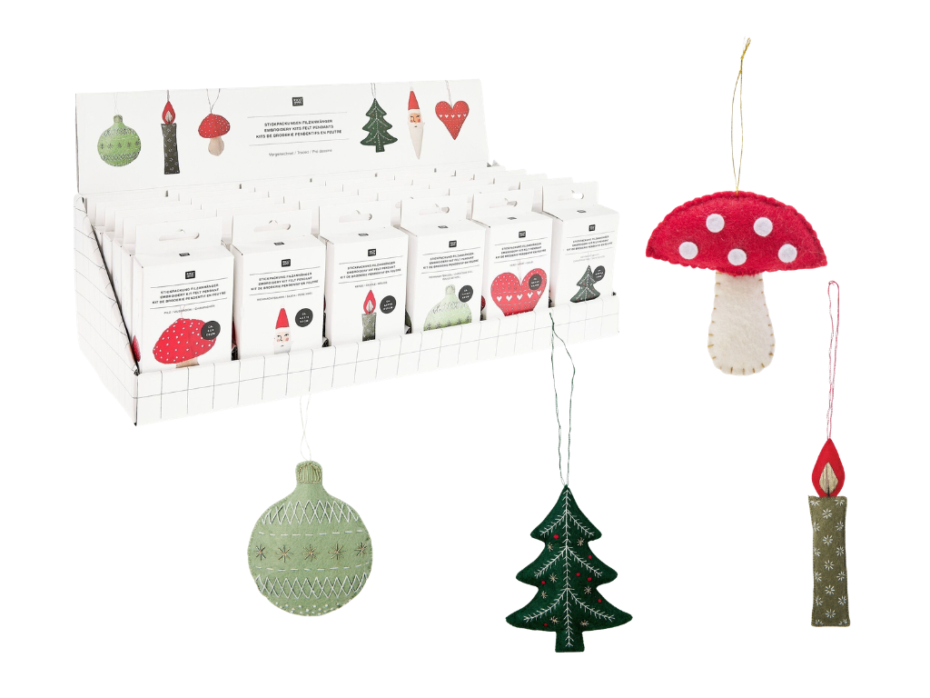 Rico Design - DIY-Set Filzanhänger Weihnachten 1 St.