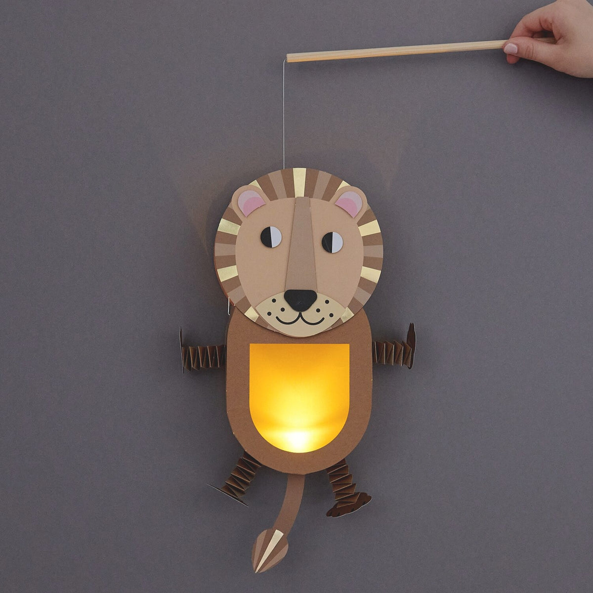 Rico Design - Bastelset Laterne: Löwe