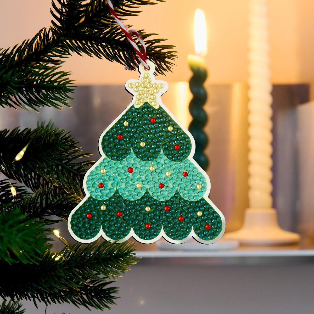 Rico Design - Diamond Painting Anhänger Weihnachten 1 St.