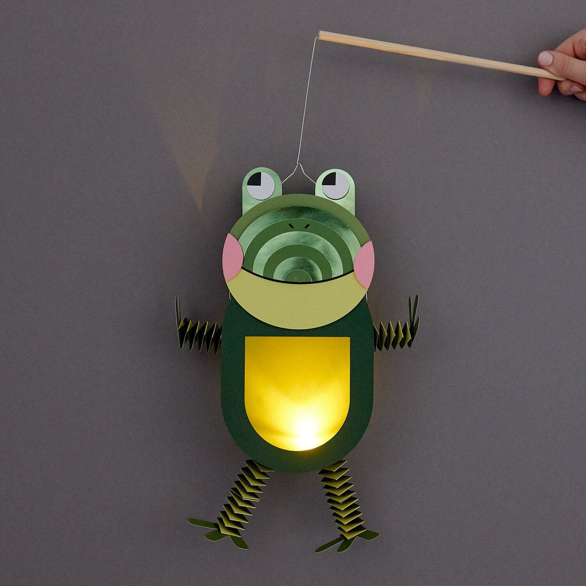 Rico Design - Bastelset Laterne: Frosch