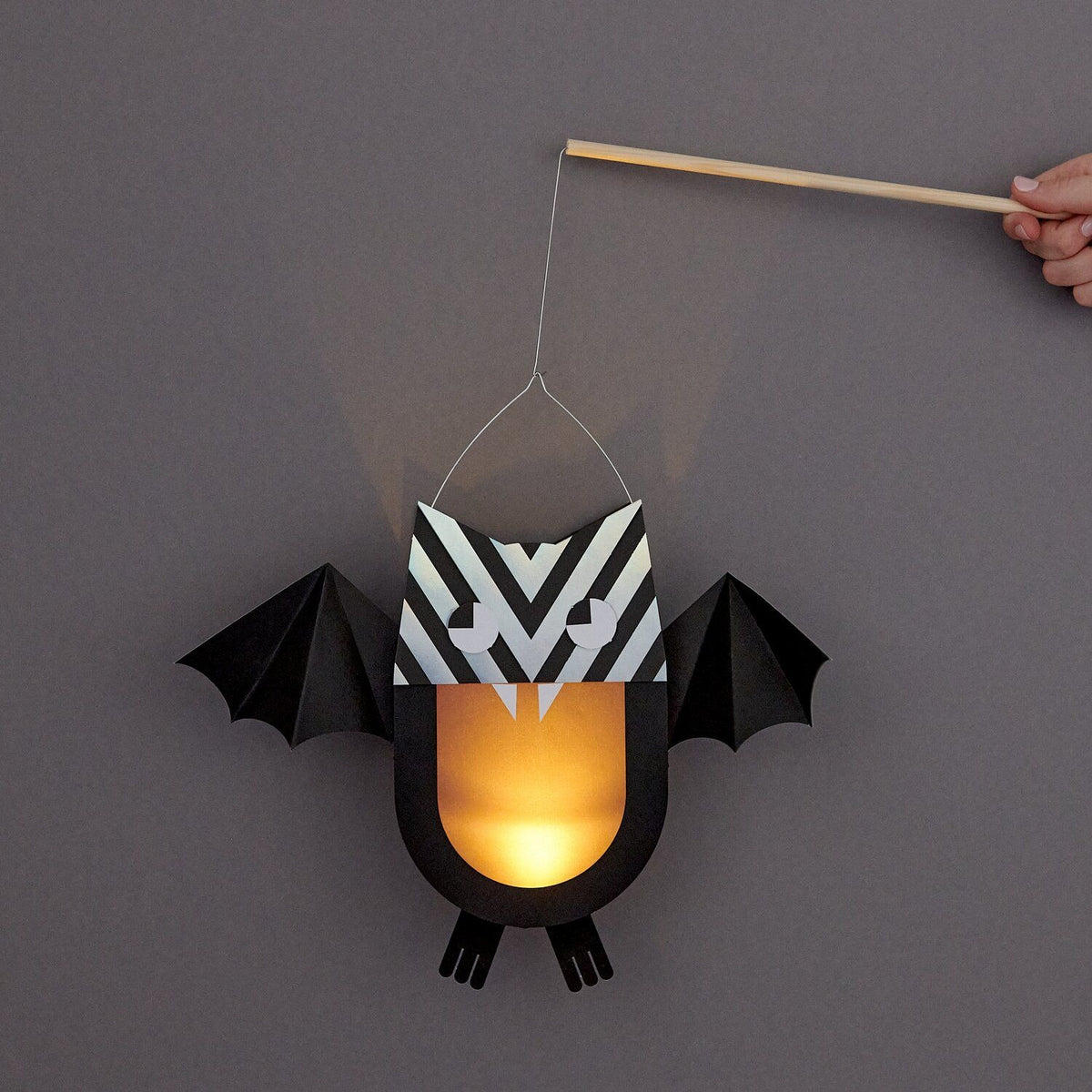 Rico Design - Bastelset Laterne: Fledermaus