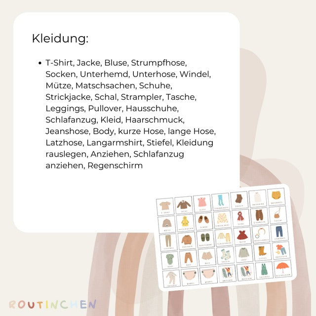 Routinchen - Wochenplaner Set Unterwasser