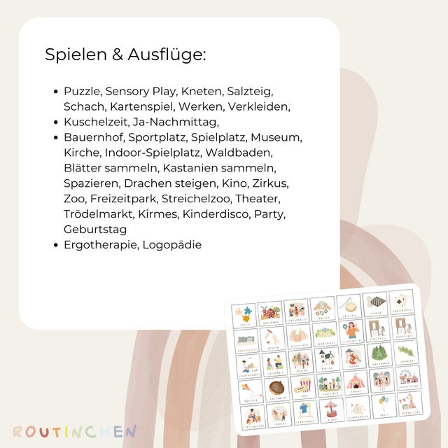 Routinchen - Wochenplaner Set Unterwasser