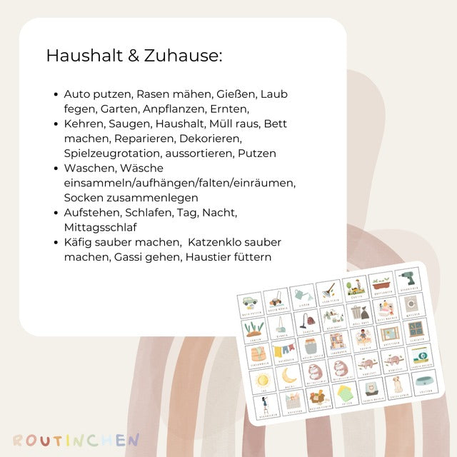 Routinchen - Wochenplaner Set Unterwasser