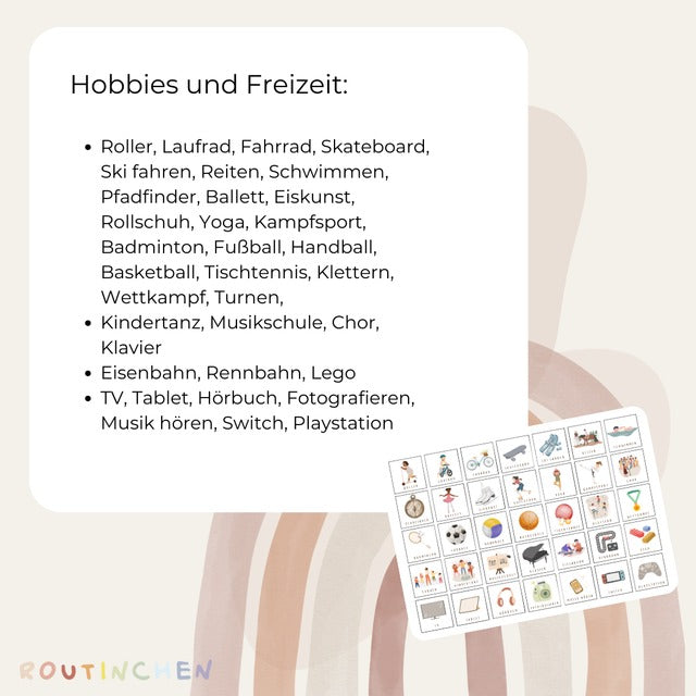 Routinchen - Wochenplaner Set Unterwasser