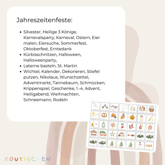 Routinchen - Wochenplaner Set Unterwasser