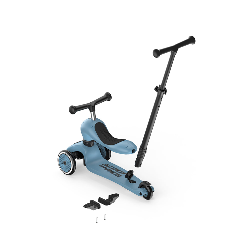 Scoot & Ride - Highwaykick 1 Push and Go Scooter Steel
