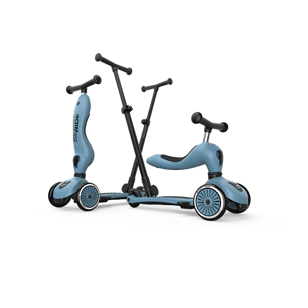 Scoot & Ride - Highwaykick 1 Push and Go Scooter Steel