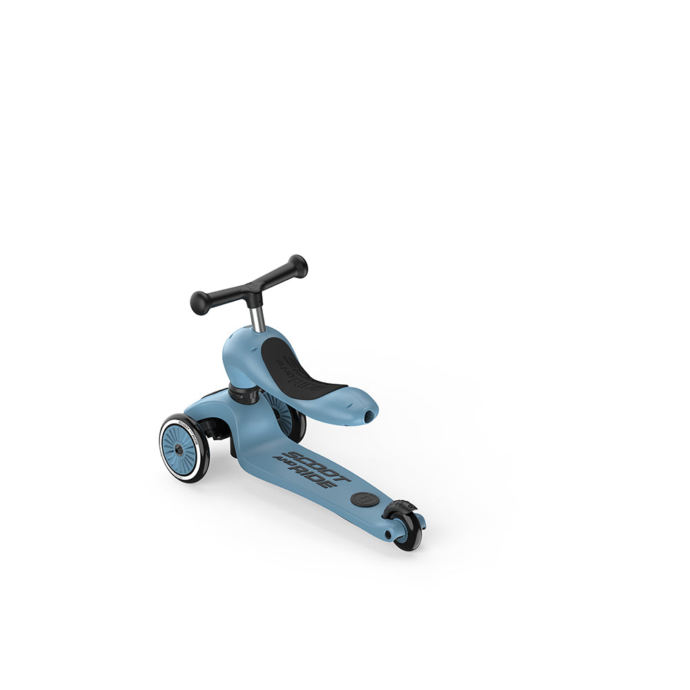 Scoot & Ride - Highwaykick 1 Push and Go Scooter Steel